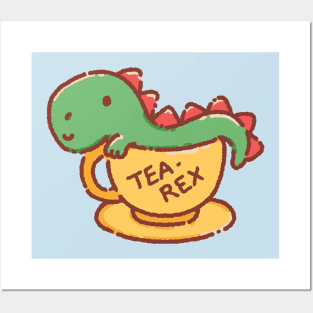 Tea rex Posters and Art